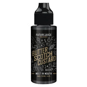 Future Juice Shortfill E-Liquid 100ml Butterscotch Custard – premium vape juice with bold flavors and smooth 70/30 VG PG blend
